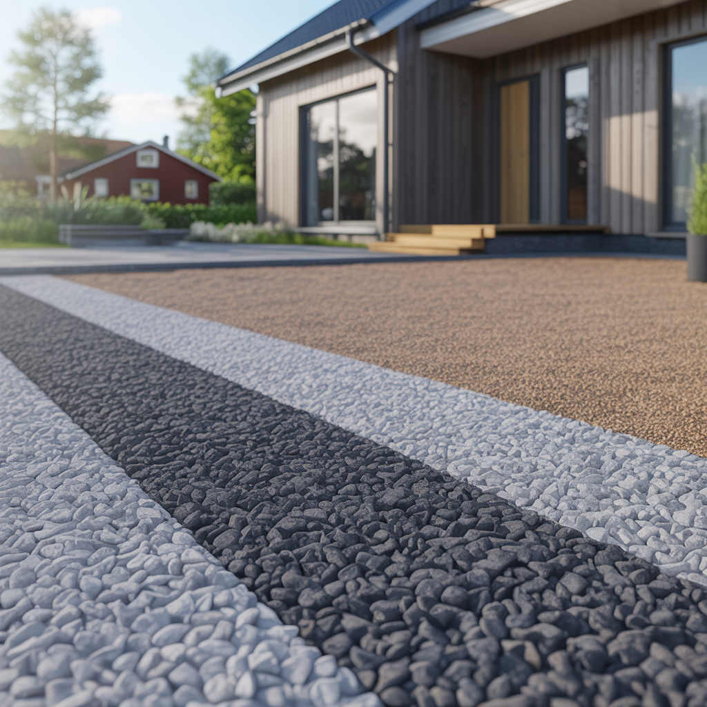 4.Vilket grus fungerar bast som underlag for en uppfart