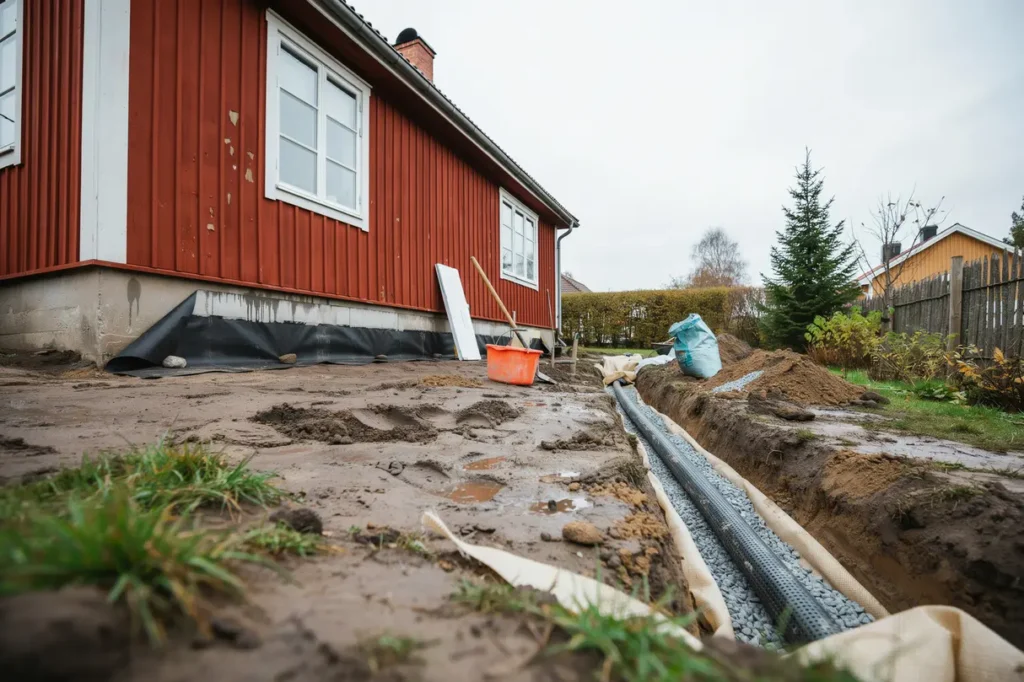 dr nera husgrund r tt tecken p fukt arbetsg ng och vanliga misstag att undvika