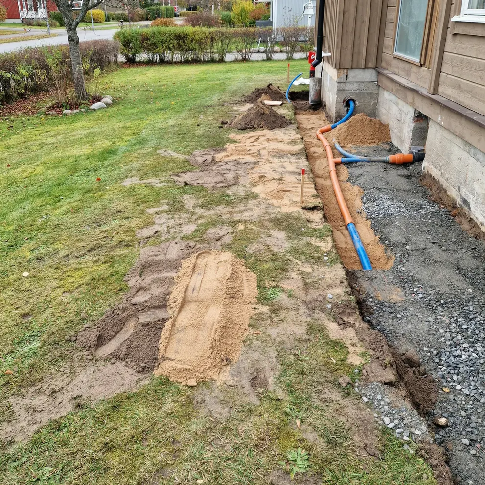 koppla kommunalt vatten avlopp sundbyberg stockholm